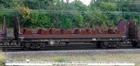 966094 BYA 72.6t built Thrall c1999 converted to Steg open coil carrier Tare 29.400kg Diag BY006F convert Marcrofts Stoke we 09.02.2023 @ York Holgate Junction 2024-10-11 © Paul Bartlett w