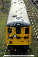 9714 (ex9536) NR Remote train operating vehicle Mk 2f Brake Second open [lot 30861 Derby 1974] @ York Holgate sidings 2020-11-17 © Paul Bartlett [10w]