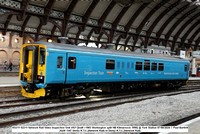 153311 52311 Network Rail Video Inspection Unit VIU1 [built c1983 Workington split HB Kilmarnock 1990] @ York Station 2024-08-07 © Paul Bartlett [8w]