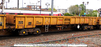 NLU29071 64.0t Network Rail Bogie Ballast Wagon Tare 26.000kg [design code JNO60 Astro Vagone 2003-4] @ York Station 2024-04-18 © Paul Bartlett w