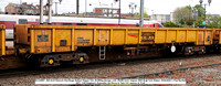 NLU29001 JNA 64.0t Network Rail Bogie Ballast Wagon Tare 26.000kg [design code JNO60 Astro Vagone 2003-4] @ York Station 2024-04-18 © Paul Bartlett w