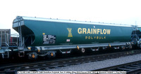 33 70 938 5 000-2 UDAFS CAIB Grainflow Polybulk Tare 21-600kg [Diag E518 Fauvet Girel 1981] @ Mossend 87-08-16 © Paul Bartlett w