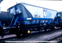 BR covered hopper wagon for English China Clay CDA