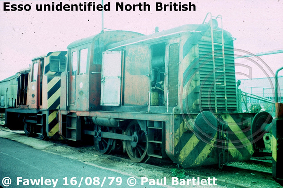 Esso unidentified North British @ Fawley 79-08-16