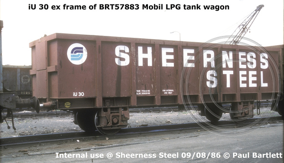 iU 30 BRT57883 Sheerness Steel 86-08-09 © Paul Bartlett [w]