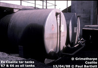 Coalite tar tanks 67 & 66