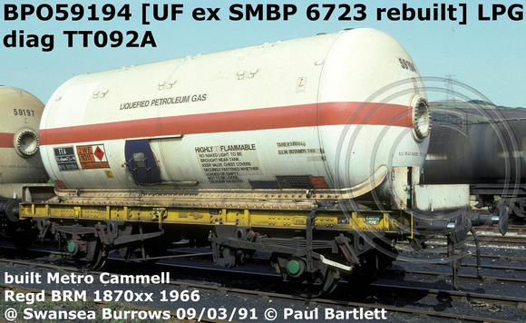 BPO59194 [UF ex SMBP 6723 rebuilt]