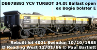 BR Turbot Ballast open YCV YCW