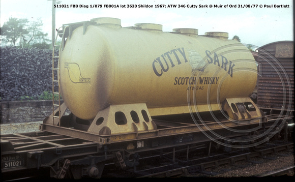511021 Conflat & ATW 346 Cutty Sark @ Muir of Ord 77-08-31 © Paul Bartlett [2w]