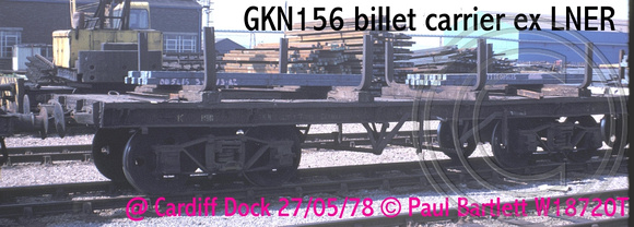 GKN156 billet carrier ex LNER