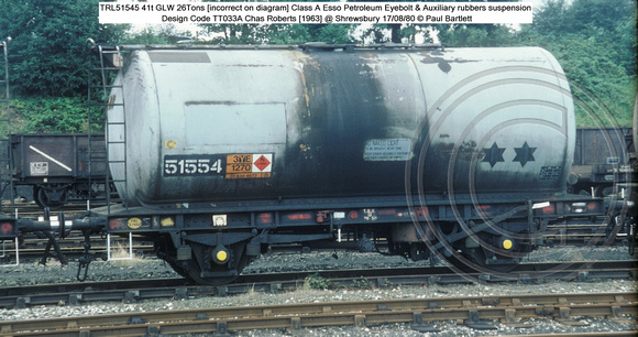 TRL51554 Class A Esso Petroleum @ Shrewsbury 80-08-17 � Paul Bartlett w