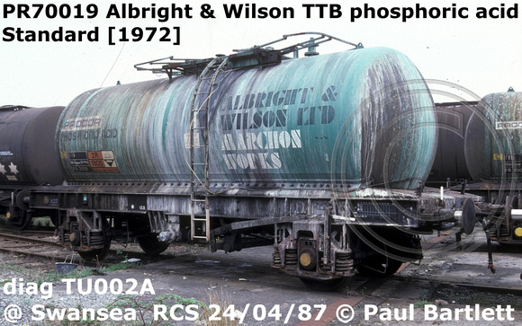PR70019 Albright & Wilson TTB