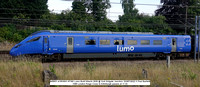 845003 of 803003 AT300 Lumo Built Hitachi 2020 @ York Holgate Junction 2022 07-16 © Paul Bartlett [2w]