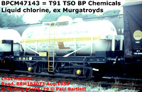 BPCM ex Murgatroyd 14ton liquid chlorine unfitted TSO