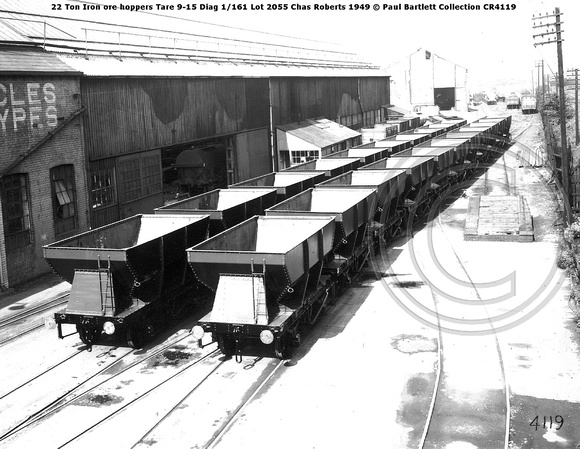 Iron ore hoppers © Paul Bartlett Collection CR4119 w