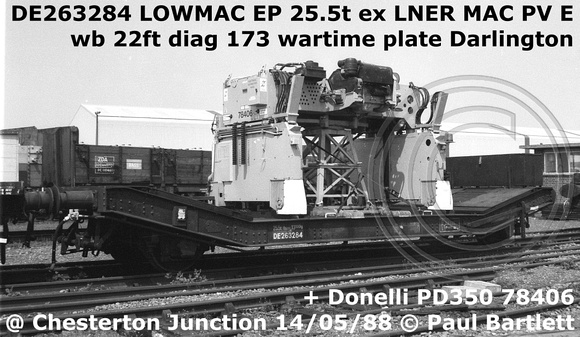DE263284 LOWMAC EP @ Chesteron Junction 1988-05-14