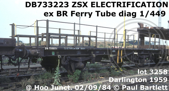 ex ferry tube  @ Hoo Junction Marshalling yard 84-09-02