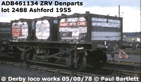 ADB461134 ZRV Denparts at Derby Loco Works 78-08-05