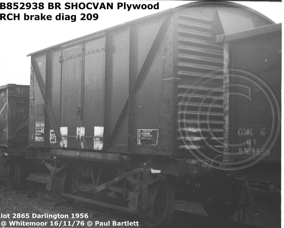 B852938 SHOCVAN Cond at Whitemoor 76-11-16