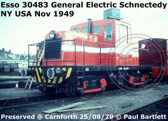 Esso 30483 GEC Schnectedy NY 11-1949 Conserved @ Carnforth 79-08-25