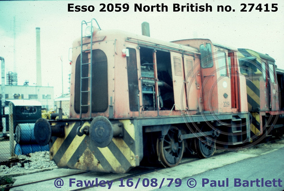 ESSO 2059 North British 27415 1954 @ Fawley 79-08-16 [1]