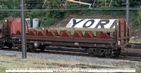 966070 BYA 72.6t built Thrall c1999 converted to Steg open coil carrier Tare 29.400kg Diag BY006F convert Marcrofts Stoke we 01.07.2024 @ York Holgate Junction 2024-10-11 © Paul Bartlett [2w]