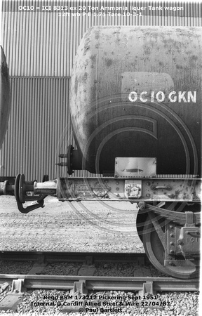 OC10 = ICI 8313 ex Ammonia liquer Internal @ Cardiff Allied Steel & Wire 87-04-22 © Paul Bartlett [04w]