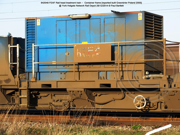642048 FEAF Rail head treatment train @ York Holgate Network Rail Depot 2014-12-28 © Paul Bartlett [4aw]