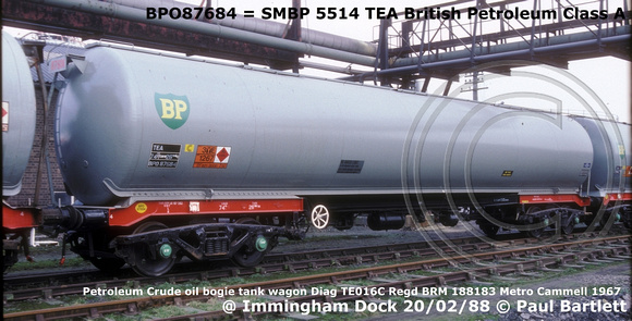 BPO87684 = SMBP 5514 TEA Immingham 88-02-20 © Paul Bartlett [w]