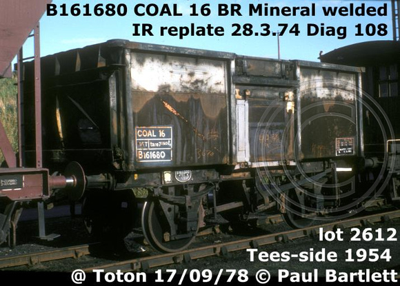 B161680 COAL 16 [m]