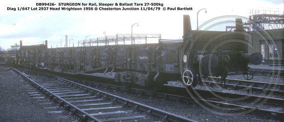 DB99426-  @ Chesterton Junction 79-04-11 © Paul Bartlett w
