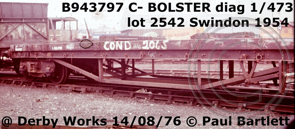 B943797 C-BOLSTER