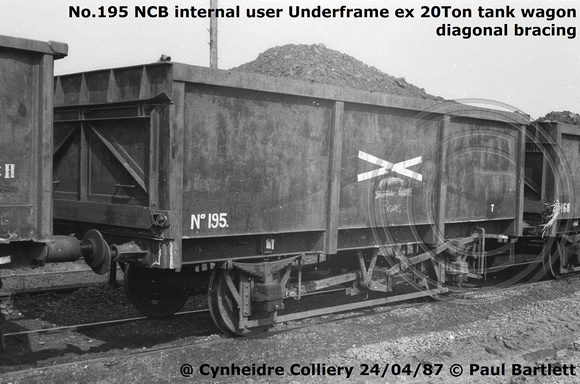 195 87-04-24 Cynheidre Colliery © Paul Bartlett [1W]