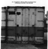 --G-- Freightliner 10ft box ISO @ Woking 86-10-12 © Paul Bartlett [2w]