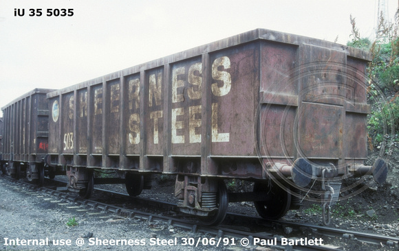 iU 35 5035 Sheerness Steel 91-06-30 © Paul Bartlett [01w]