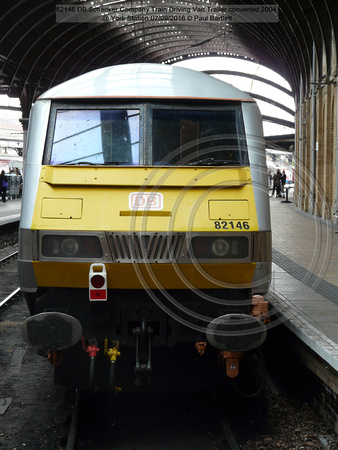 82146 DB Schenker Company Train Driving Van Trailer converted 2004 @ York Station 2016-09-07 © Paul Bartlett [11w]