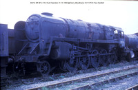 Steam Locos rotting at Barry Woodhams 1 Nov 1970