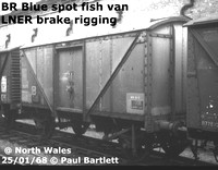 BR Blue spot fish van @ North Wales  68-01-25