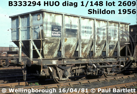 B333294 HUO diag 1-148 Wellingborough 81-04-16