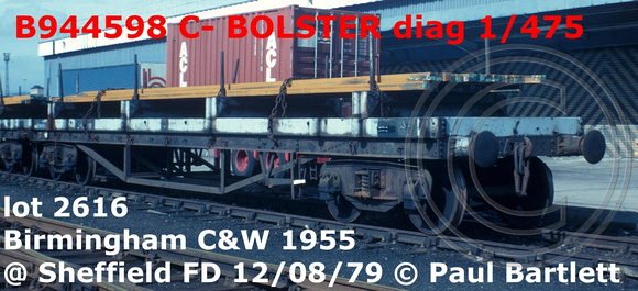 B944598 C- BOLSTER
