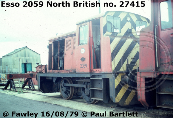 ESSO 2059 North British 27415 1954 @ Fawley 79-08-16  [2]