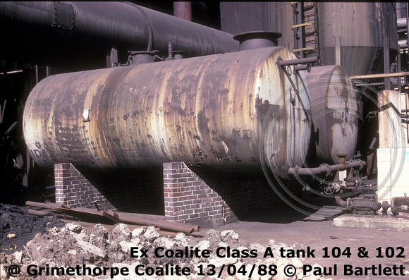 Coalite Class A tank 104 & 102