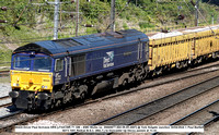 66424 Driver Paul Scrivens DRS [JT42CWR-T1 GM – EMD Works no. 20068877-004 09-09-2007] @ York Holgate Junction 2024-04-30 © Paul Bartlett [2w]