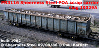 PR VTG Sheerness Steel scrap carriers POA, PXA JXA