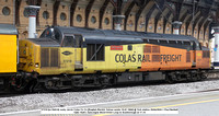 37219 [ex D6919] Jonty Jarvis Colas Co Co [English Electric Vulcan works 16.01.1964] @ York station 2024-04-29 © Paul Bartlett [1w]