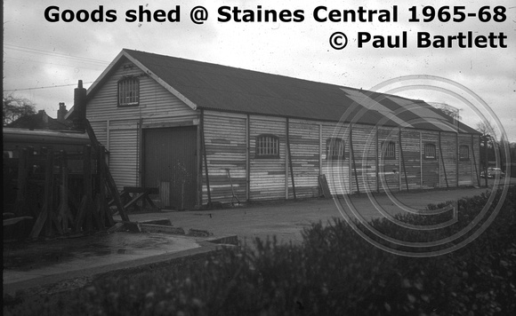 Goods shed Staines Central