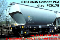 STS 106xx & 740xx Rugby Cement French built Presflo PCA