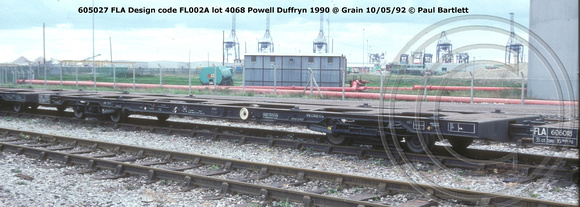 605027 FLA lot4068 Powell Duffryn 1990 @ Grain 92-05-10 © Paul Bartlett w