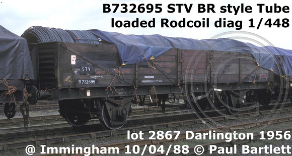 B732695 STV @ Immingham Docks 88-04-10