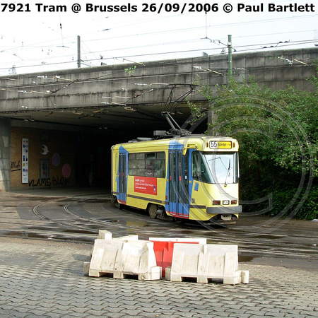 7921 Tram @ Brussels 2006-09-26